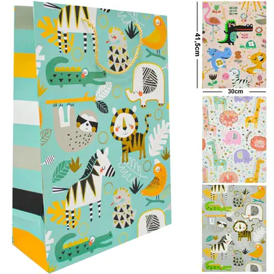 BOLSA SACOLA DE PAPEL PARA PRESENTE LUXO G 41,5X30X12CM