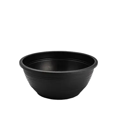 VASO TACHO REDONDO PRETO 1,5L 9,2X17,5CM DE Ø DE PLASTICO
