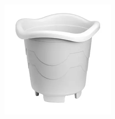 VASO REDONDO MARMORE MEDIO 4,7L 22,5X25CM DE Ø DE PLASTICO