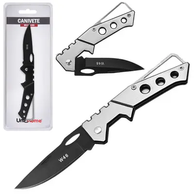CANIVETE MANUAL DOBRAVEL DE INOX 16,7CM