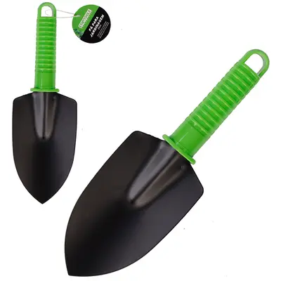 PA PARA JARDIM DE METAL CABO PLASTICO VERDE PRO 25X8CM