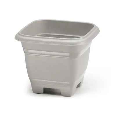 VASO QUADRADO AREIA BELLA FIORE Nº 17 1,9L 18,1X14,3CM DE PLASTICO