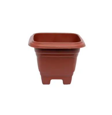 VASO QUADRADO TELHA NUMERO 28 23X23,8CM