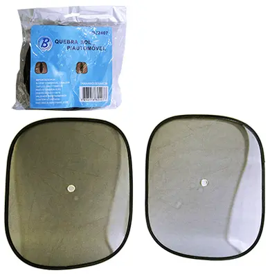 PROTETOR SOLAR AUTOMOTIVO VIDROS LATERAIS TRASEIROS COM 2 PECAS 43X36CM