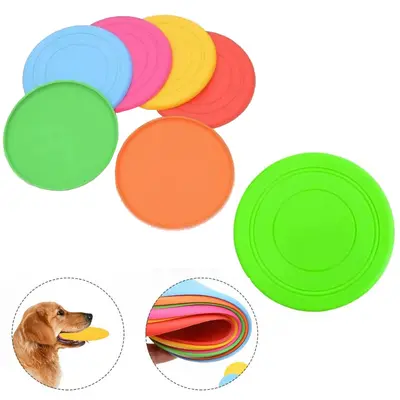BRINQUEDO PARA CACHORRO PRATO DE BORRACHA COLORS 18,5CM DE Ø