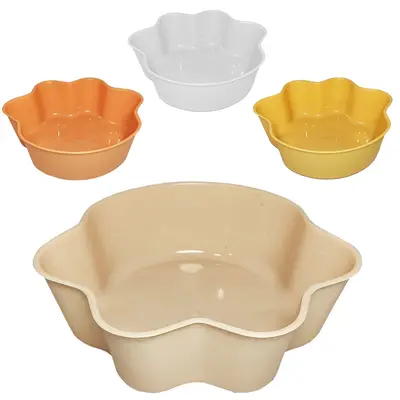COMEDOURO / BEBEDOURO DE PLASTICO PATA 400ML 14X13,5X4CM