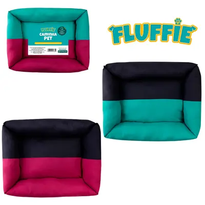 CAMA COLCHONETE PARA PET M FLUFFIE 52X40X13CM