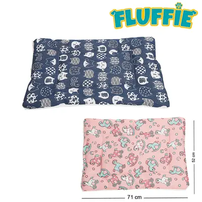 CAMA COLCHONETE PARA PET FLUFFIE 71X52X2CM