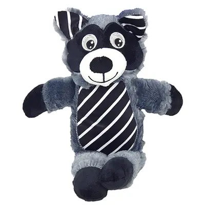 BRINQUEDO PARA CACHORRO RAPOSA DE PELUCIA COM SOM 29X28CM PREMIUM