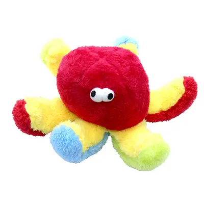 BRINQUEDO PARA CACHORRO POLVO DE PELUCIA COM SOM 24X10CM