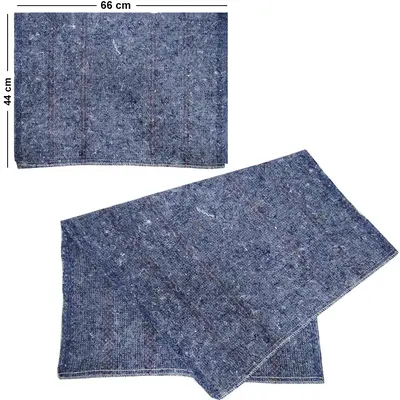PANO DE LIMPEZA DE ALGODAO MULTIUSO ESFREGAO AZUL SUPERFLEX 66X40CM