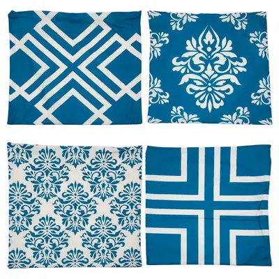 CAPA DE POLIESTER PARA ALMOFADA ESTAMPAS SORTIDAS 42X42CM