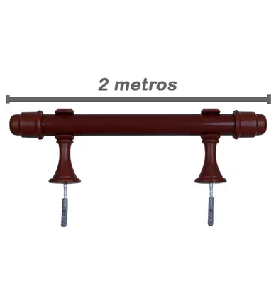 KIT VARAO 2M IMBUIA Nº 02 GROSSO 28MM