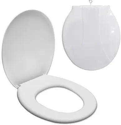 ASSENTO SANITARIO RIGIDO BRANCO 43X37,5CM