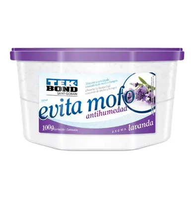 EVITA MOFO / DESUMIDIFICADOR DE AMBIENTES LAVANDA 100G NO POTE