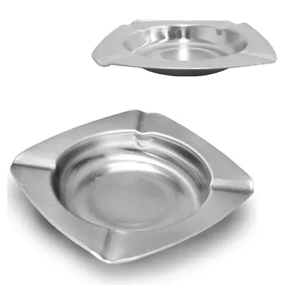 CINZEIRO DE METAL QUADRADO 12X11CM