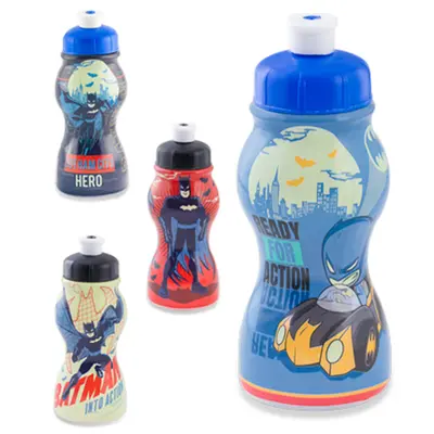 GARRAFA SQUEEZE SLEEVE DE PLASTICO PP BATMAN 250ML