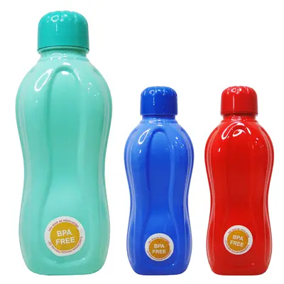 GARRAFA SQUEEZE DE PLASTICO PET CONSTELACAO COM TAMPA COLORS 520ML STTW