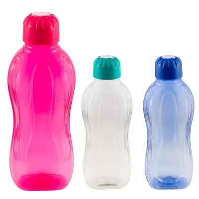 GARRAFA SQUEEZE DE PLASTICO PET CONSTELACAO COM TAMPA TRANSCOLOR 520ML STTW