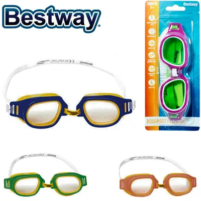 OCULOS DE NATACAO INFANTIL AQUANAUT ESSENTIAL COLORS 15X4,5CM NA CARTELA
