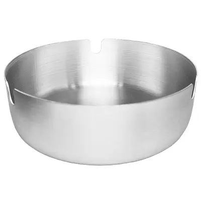 CINZEIRO DE INOX REDONDO 10CM DE Ø