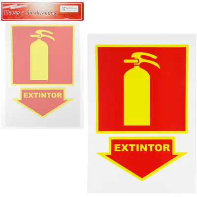 PLACA INDICATIVA EXTINTOR 20X30CM