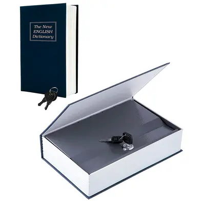 COFRE LIVRO LISO 18X11,5X5,5CM