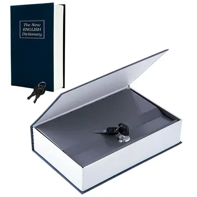 COFRE LIVRO LISO 24X15,5X5,5CM