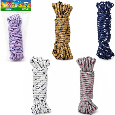 CORDA DE NYLON MESCLADA PARA VARAL COLORS 5MX4MM