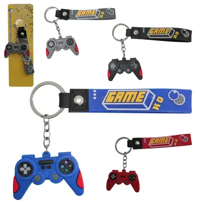 CHAVEIRO EMBORRACHADO DE PVC CONTROLE DE VIDEO GAME