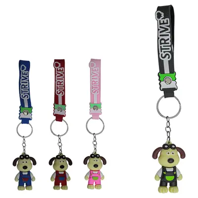 CHAVEIRO EMBORRACHADO DE PVC CACHORRO