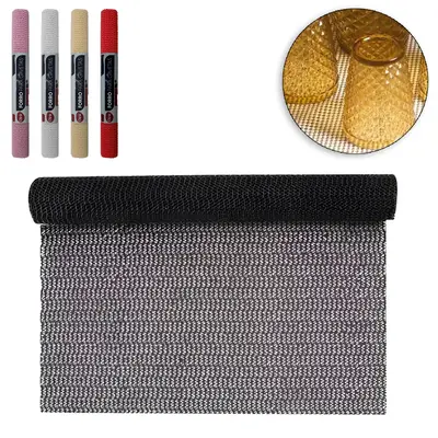 FORRO / ESTEIRA / TAPETE MULTIUSO ANTIDERRAPANTE PARA ARMARIO E GAVETA 30X90CM