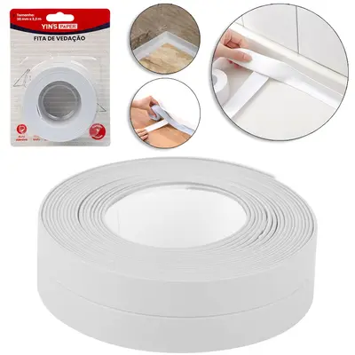 FITA ADESIVA DE PVC IMPERMEAVEL PARA VEDACAO YINS PAPER 3,2MX3,8CM