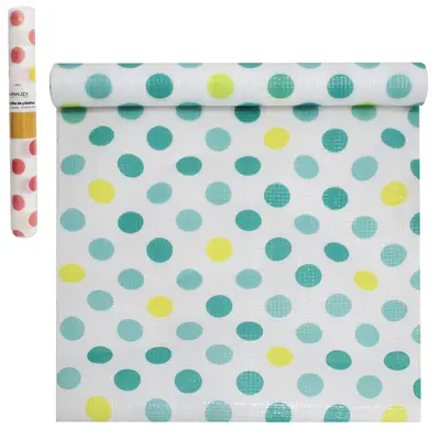 FORRO / ESTEIRA / TAPETE / TOALHA DE PLASTICO MULTIUSO ANTIDERRAPANTE PARA ARMARIO E GAVETA 45X200CM