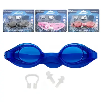 OCULOS DE NATACAO COM PROTETOR DE OUVIDO E NASAL SUMMER