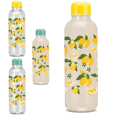 GARRAFA SQUEEZE DE PLASTICO PET REFIL LIMAO SICILIANO 1L