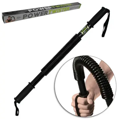BARRA FLEXORA PARA EXERCICIO POWER TWISTER 30KG 57CM