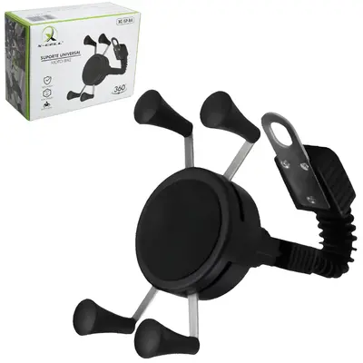 SUPORTE UNIVERSAL DE CELULAR PARA BIKE E MOTO 360º X-CELL