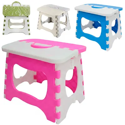 BANCO BANQUINHO BANQUETA DOBRAVEL DE PLASTICO INFANTIL X-CELL 24,5X19,5X18,5CM