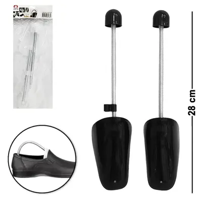 MODELADOR ANTI-DEFORMACAO PARA SAPATO FEMININO DE PLASTICO COM MOLA 2 PECAS 28X7CM