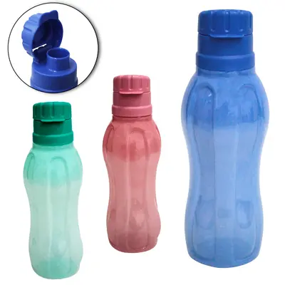 GARRAFA SQUEEZE DE PLASTICO PET REDONDO CONSTELACAO RUBI COM TAMPA 350ML STTW