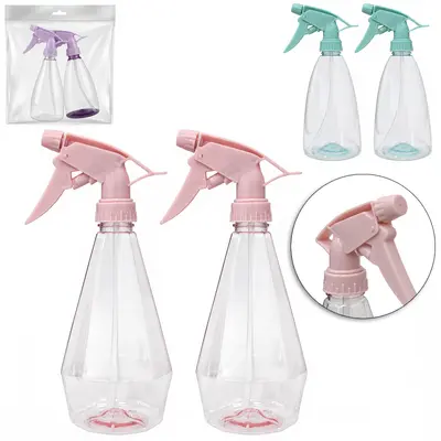 PULVERIZADOR / BORRIFADOR DE PLASTICO COM 2 PECAS 500 / 400ML