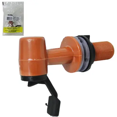TORNEIRA DE PLASTICO PARA FILTRO / BEBEDOURO AUTOMATICA MARROM