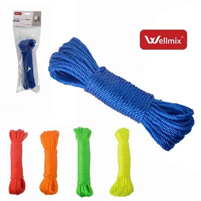 CORDA DE NYLON PARA VARAL WELL CLEAN COLORS 10MX2MM