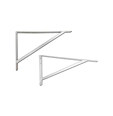 CANTONEIRA MAO FRANCESA COM REFORCO DE METAL BRANCA 30X20CM