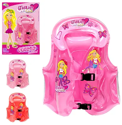 COLETE INFLAVEL TRANSLUCIDO GLAM GIRLS 40X38X18CM SUMMER FUN