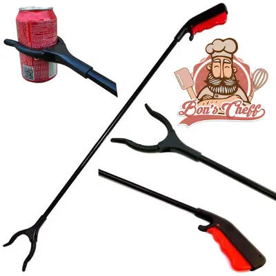 PEGADOR DE OBJETOS MULTIUSO COM GARRA MECANICA 97CM