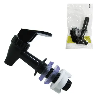 TORNEIRA DE PLASTICO PARA FILTRO / BEBEDOURO PRETA