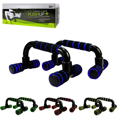 BARRA DE APOIO PARA EXERCICIOS OMBRO / TRICEPS / PEITO / ABDOMEN PUSHUP