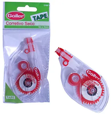 FITA CORRETIVO TAPE 6MX5MM NA SOLAPA